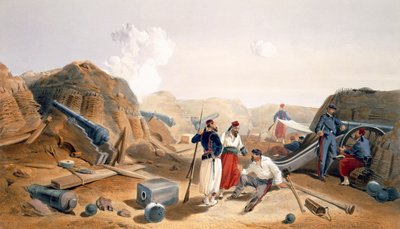 Interior of the Mamelon Vert (plate from 